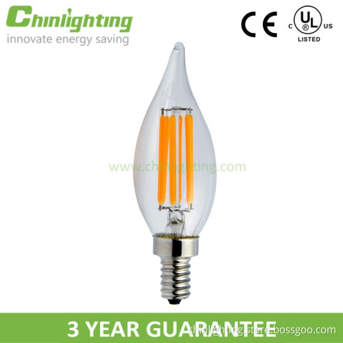 Vintage style CA32 CA10 110v led replacement 50w candle light led